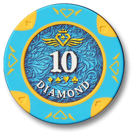 Фишка для покера Diamond номиналом 10