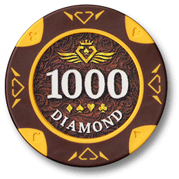 Фишка для покера Diamond номиналом 1000