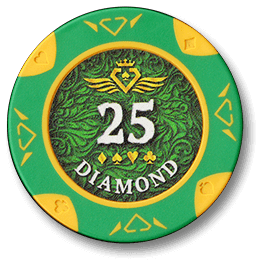 Фишка для покера Diamond номиналом 25