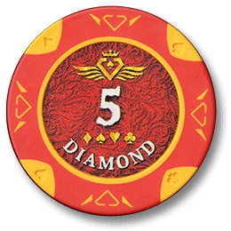 Фишка для покера Diamond номиналом 5