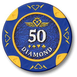Фишка для покера Diamond номиналом 50