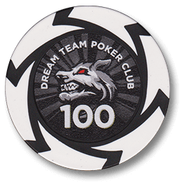 Фишка для покера Dream Team номиналом 100