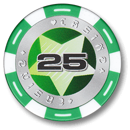 Фишка для покера Star номиналом 25