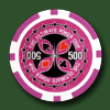 Фишка для покера Ultimate 500