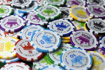Фишки для покера Imperia Saint-Petersburg (11,5-грамм)