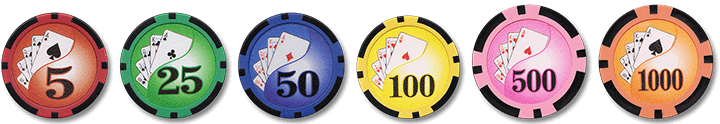 Фишки для покера Royal Flush Black Edition (11.5 и 15.5 грамм, коллекционные)